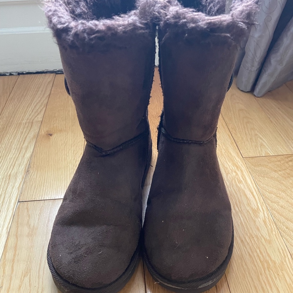 Chocolate brown boots